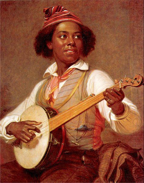 William Sidney Mount Banjo Player china oil painting image